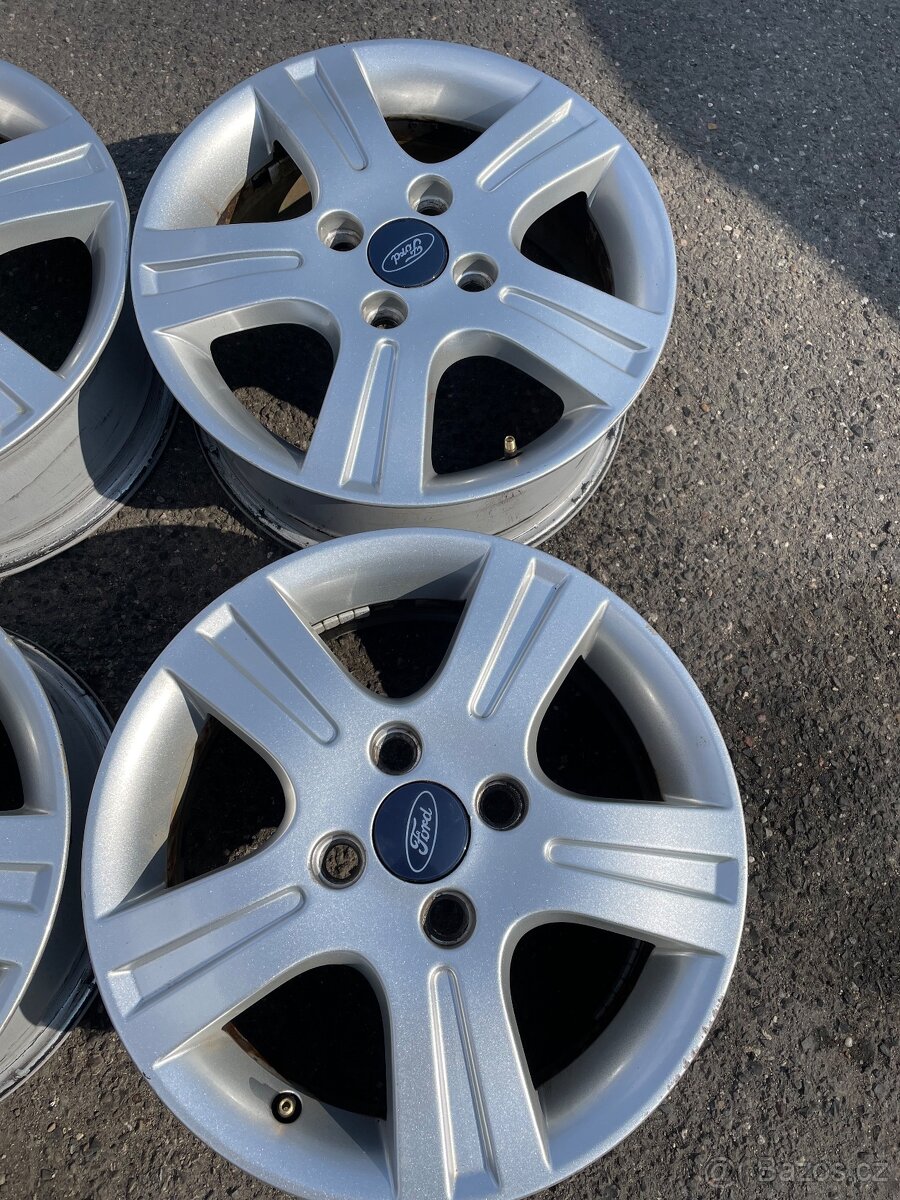 4 ks orig alu disk Ford 6x15 - 3