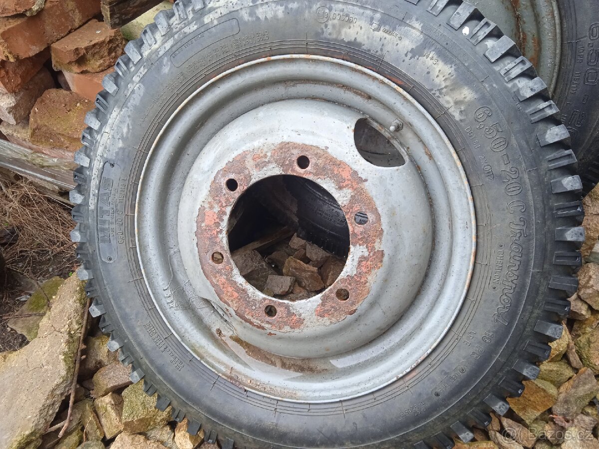Díly a Kola avia 6.50x20 - 3
