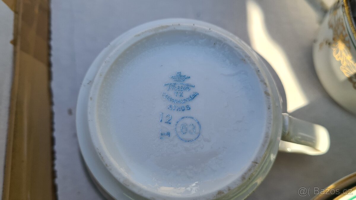 Hrnečky - set porcelán - 3