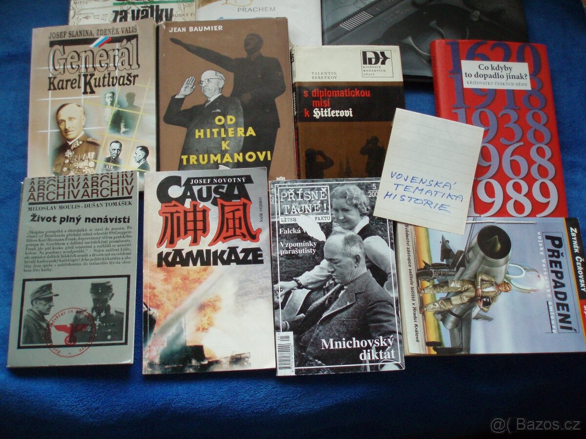 knihy - válečná, vojenská historie - 3