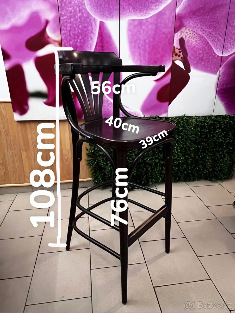 Barové židle (3x) - 3