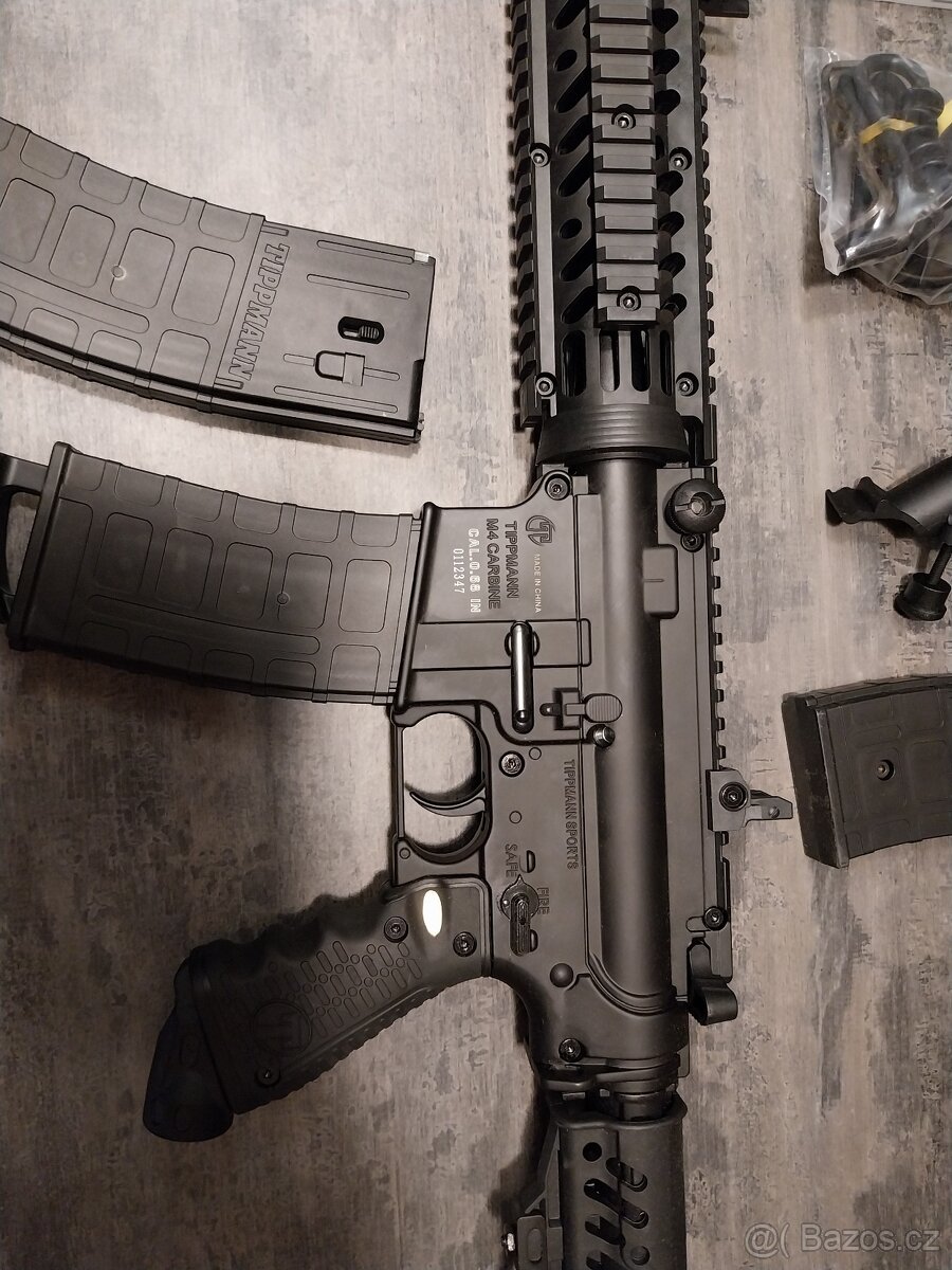 NOVÝ-> Tippmann TMC 68 M4 Carbine Black - C2 - 3