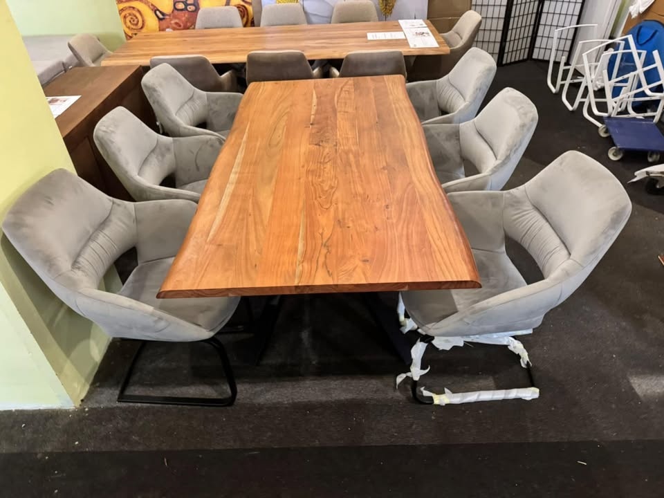 Nový Velmi kvalitní jídelní set Se 6 jídelními křesílkami vi - 3