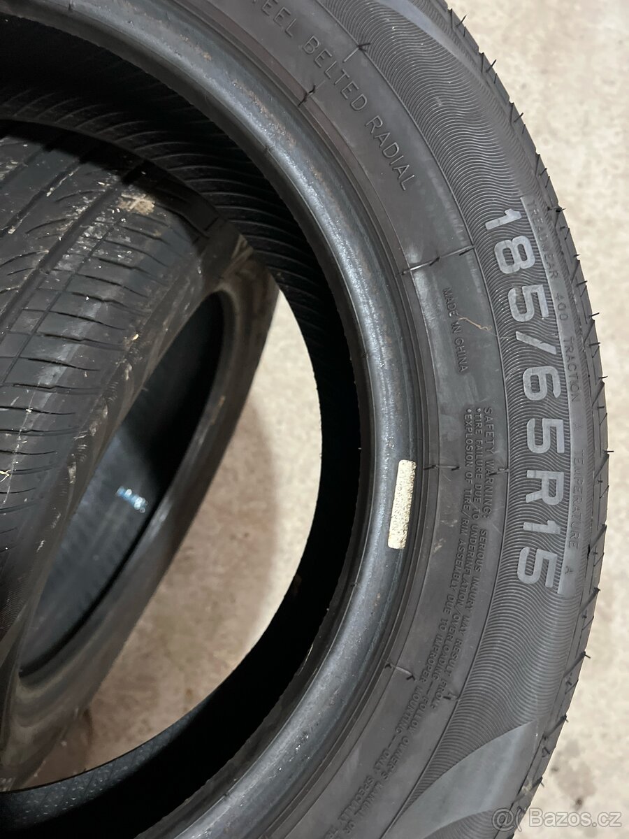 2x letni pneu 185/65/15 Hifly - 3