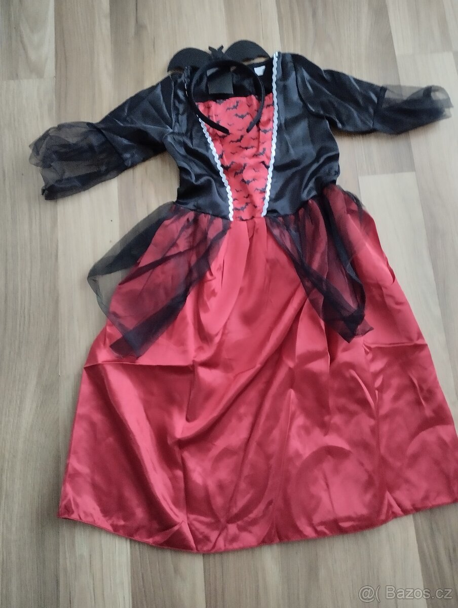 Karnevalový kostým malá čarodějnice - 3