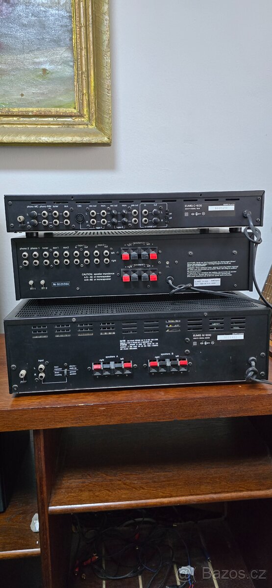 Sběratelská Hi-Fi sestava EUMIG (C-1000, M-1000, A-500) - R - 3
