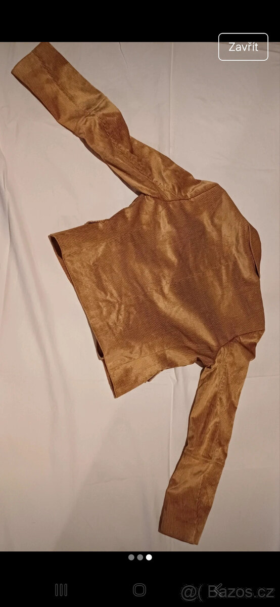 Sako dámské manšestrové - 3