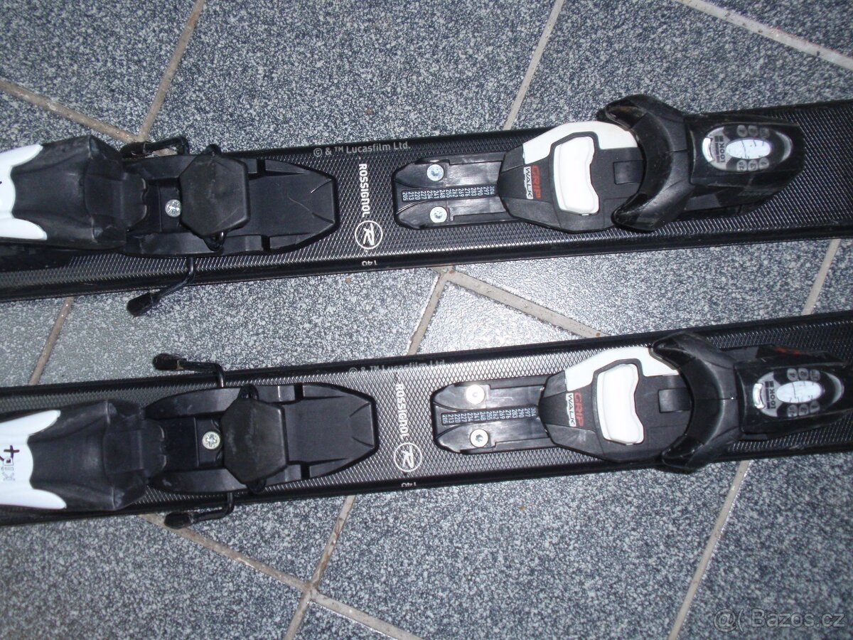 NASERVISOVANÉ 140 CM LYŽE CARVY ROSSIGNOL STAR WARS - 3