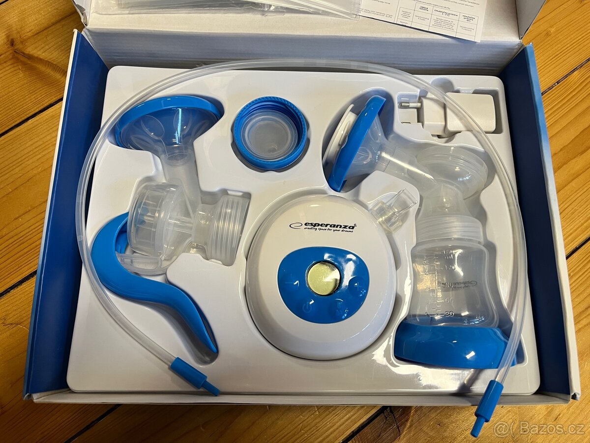 Elektronická a ruční odsávačka mléka 2v1 - 3