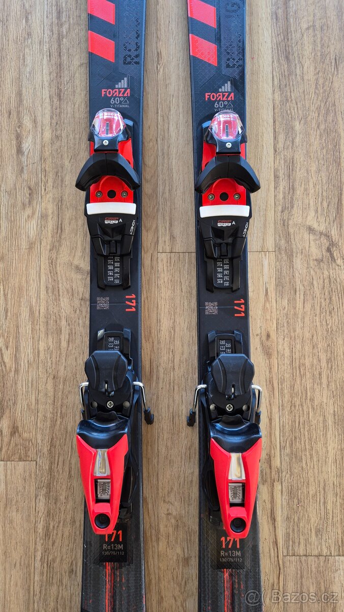 Nové lyže Rossignol letošní model FORZA 60°, 171 cm - 3