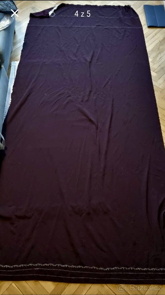 2x dlouhy závěs, 90% nepruhledny - 3