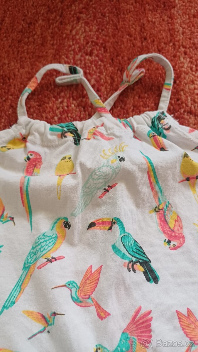 Letní overálek 86/92 - jako nový - 3