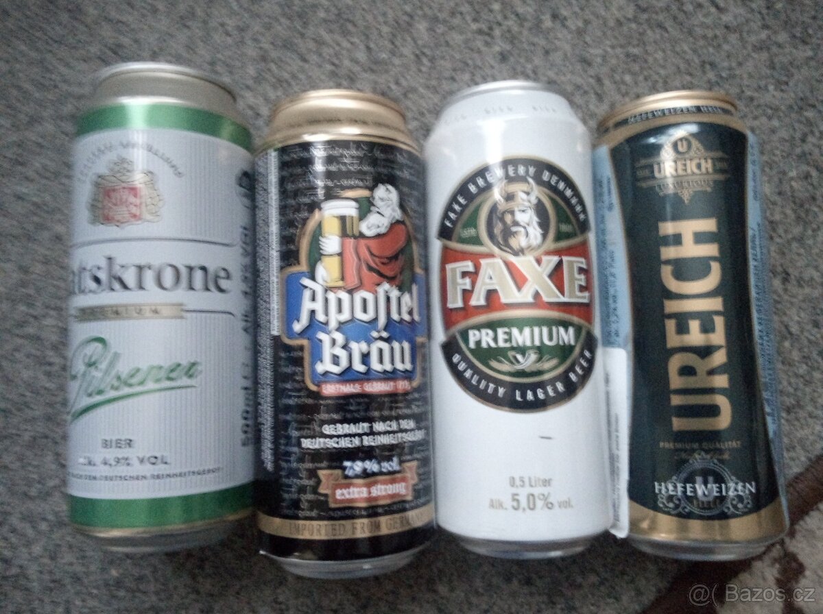 Pivní plechovky - 3