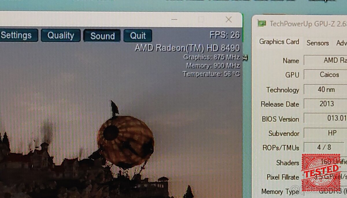 Radeon HD8490 1GB DVI + HDMI- Windows 2000 - Windows 11 - 3