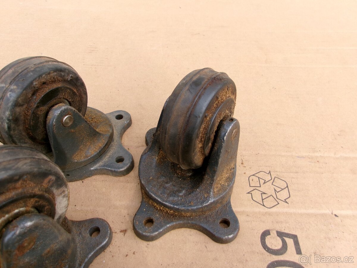 kolečka na vozík - 3