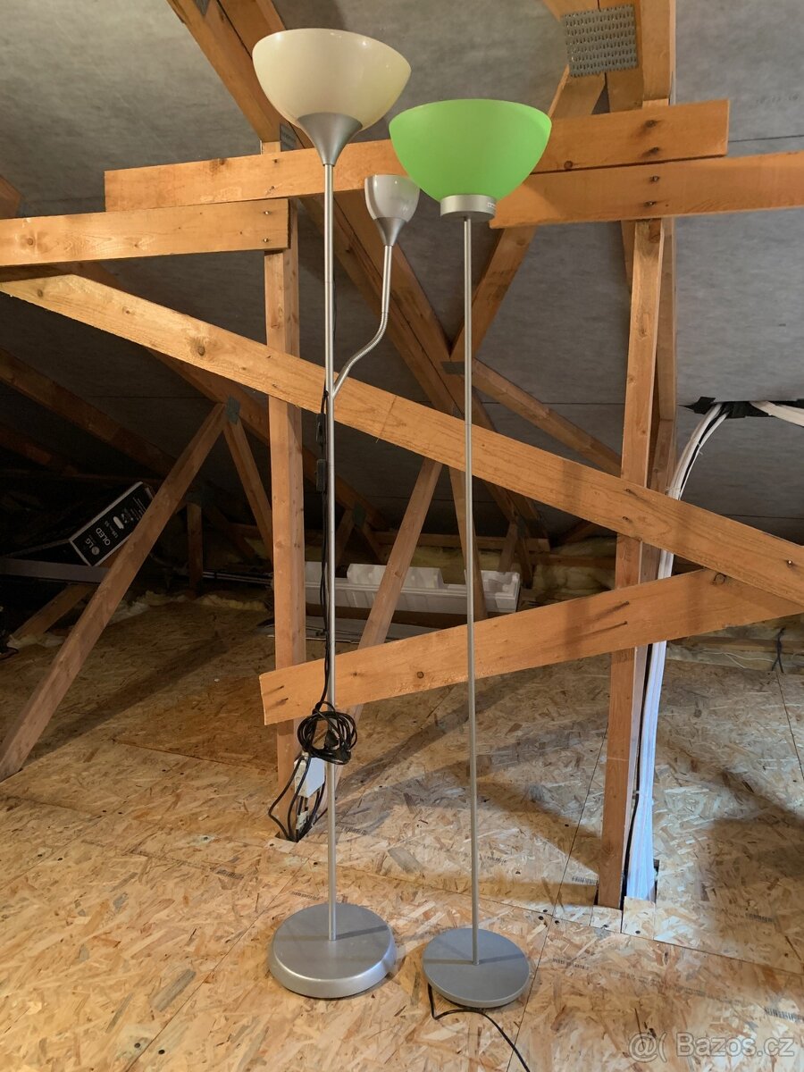 Stojací lampy cca 170 a 160cm - 3