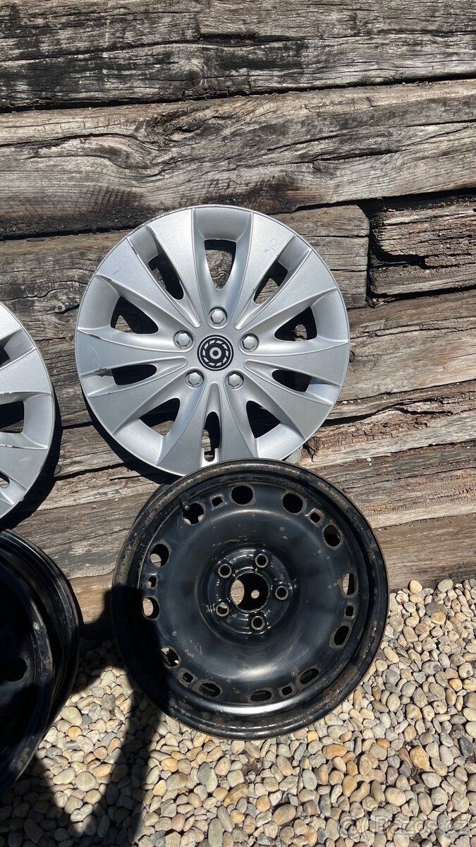 Disky 5x100 , 15 Škoda - 3