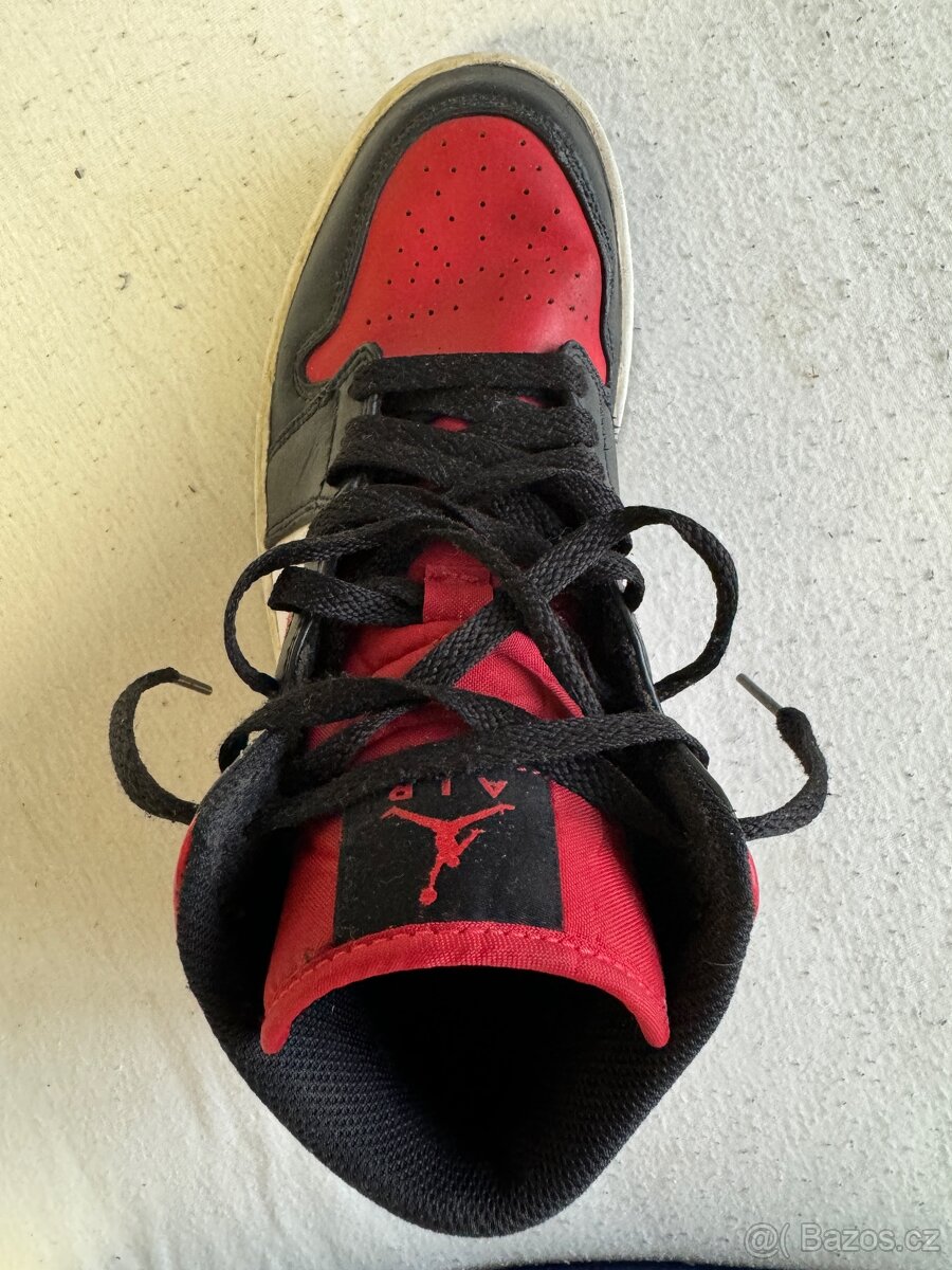 AIR JORDAN 1 MID - Vysoké tenisky Vel 40 - 3
