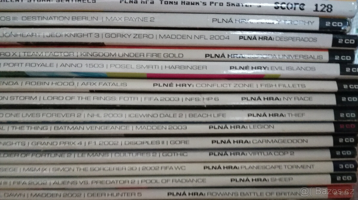 Časopisy SCORE a LEVEL - 3