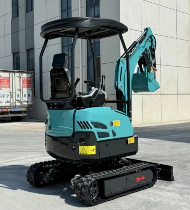 minibagr, pásový bagr, bagřík, motor Yanmar, joysticky - 3