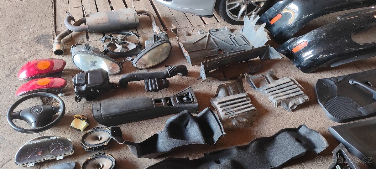 Mazda MX-5 NB 1,6 a 1,8 - díly z celeho rozebraneho auta - 3