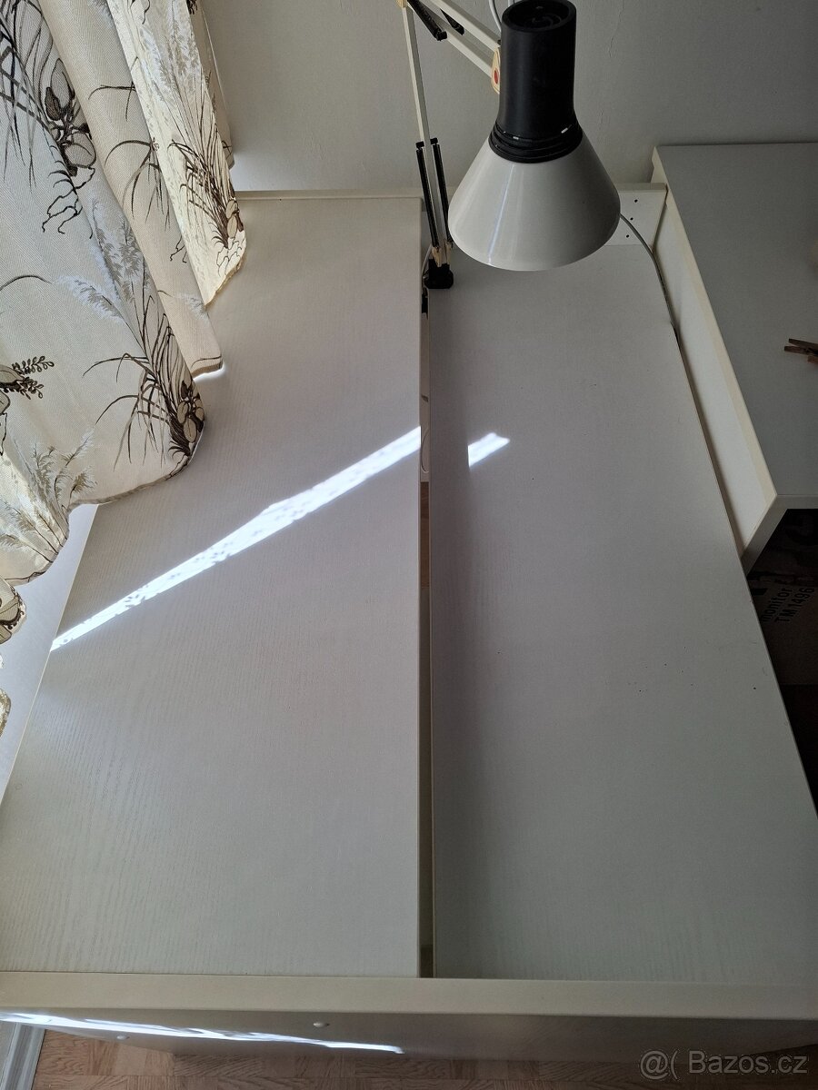 Pracovní stůl + přídavný PC stůl a kontejner - 3