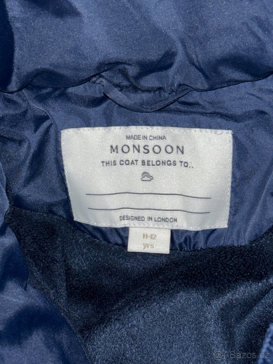 KABÁTEK BUNDA MONSOON 11-12 LET - 3