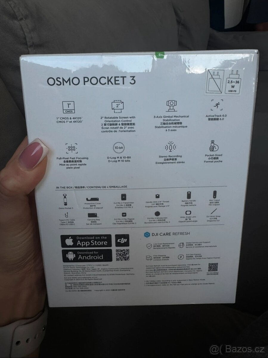 DJI osmo pocket 3 creator combo nové - 3