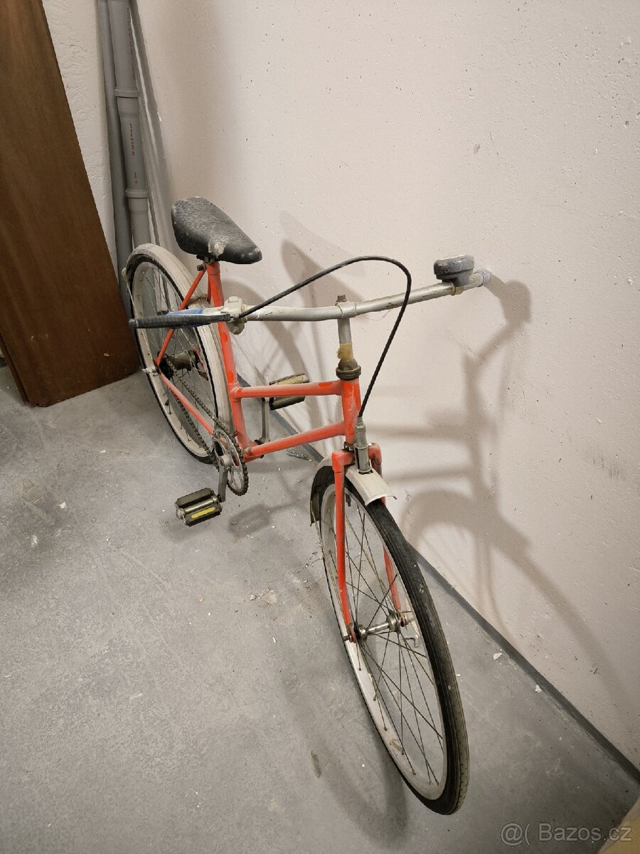Dětské retro kolo Pionýr s kolem navíc - 3