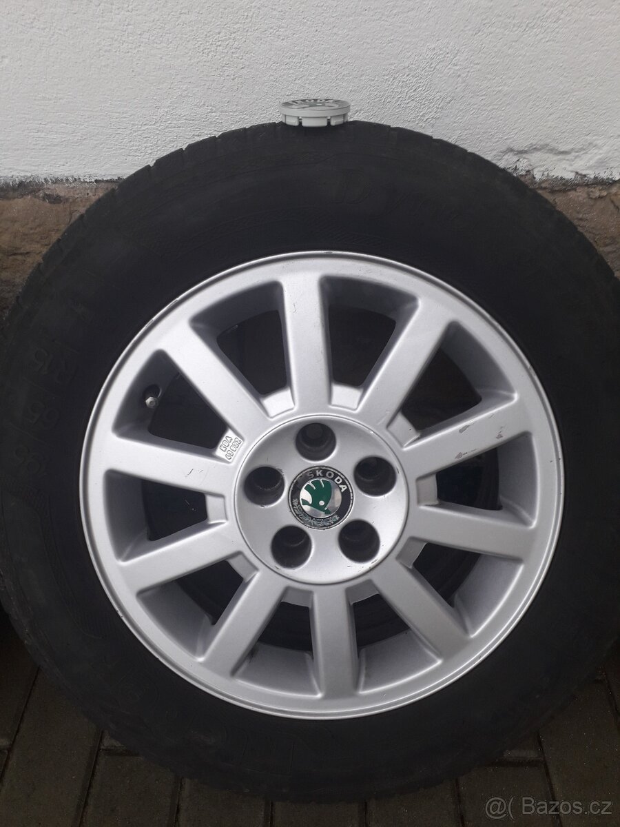 Letní ALU kola 195/65/15 Octavia 1 - 3