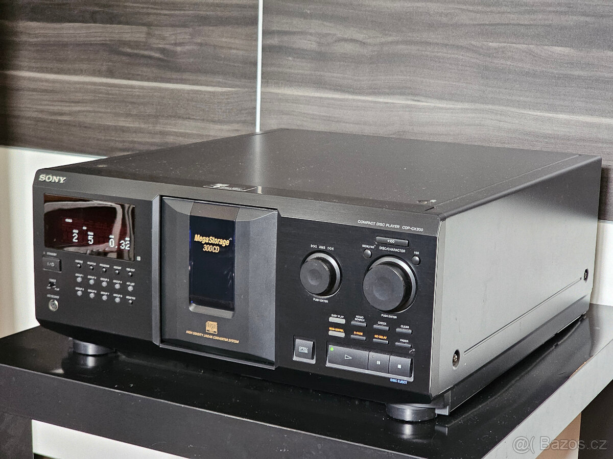 Sony 300 CD přehrávač MegaStorage CDP-CX300 - 3