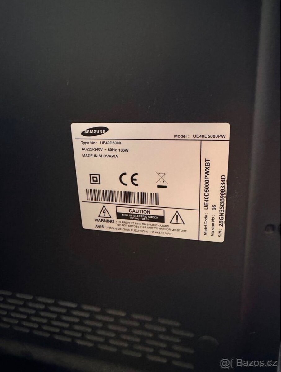 TV Samsung 40’ + ovladač - 3