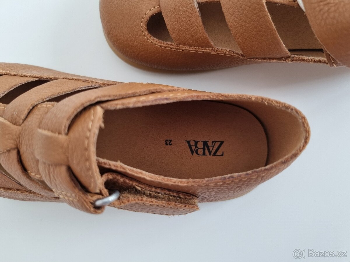Dětské kožené boty zn. Zara - 3