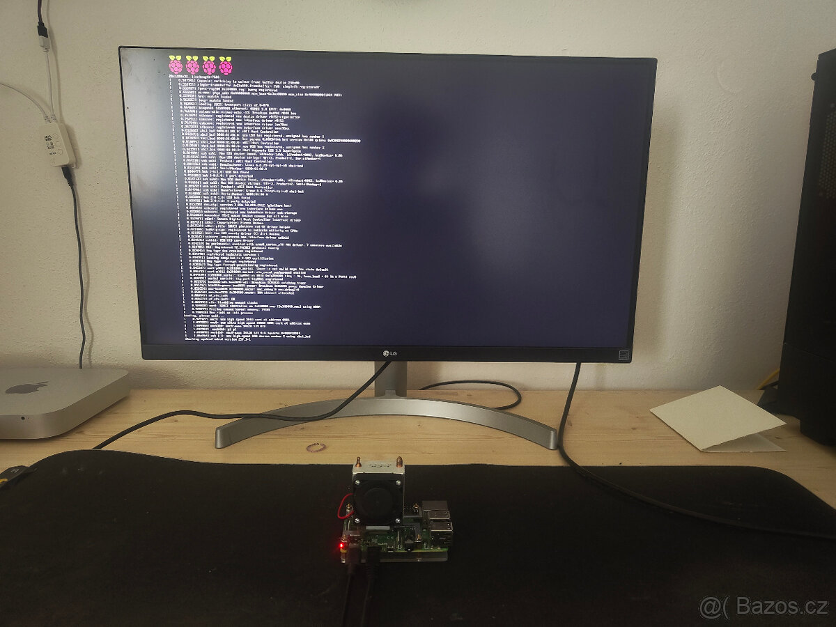 Raspberry Pi 4B (8GB RAM) + zdroj, 128GB SD, chladič, HDMI - 3