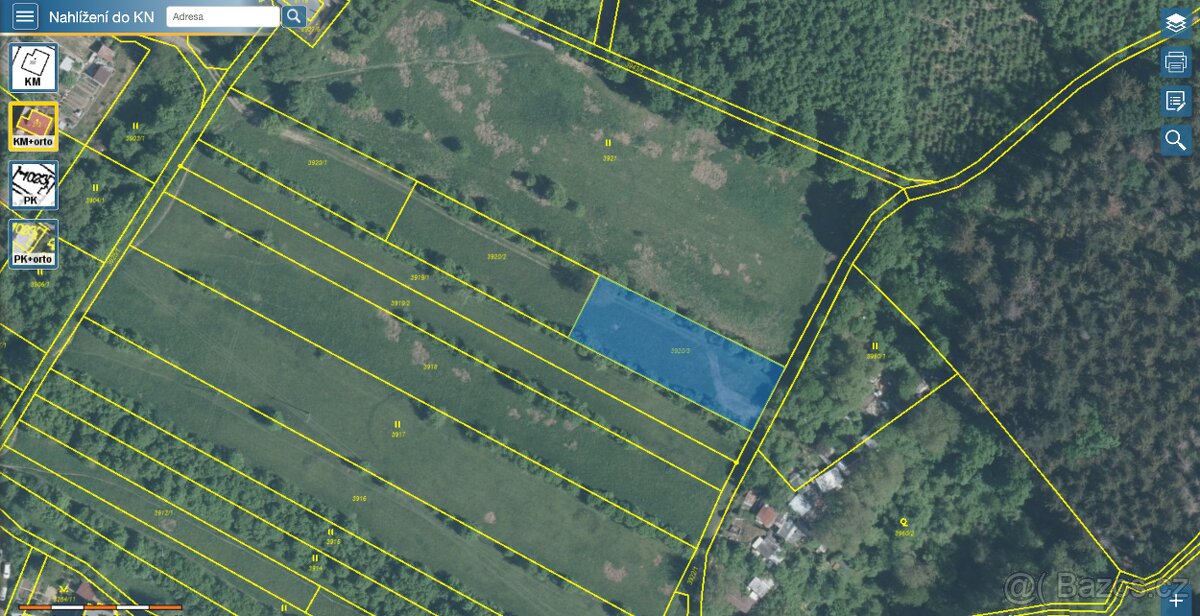 Prodej louky 1388 m² - 3