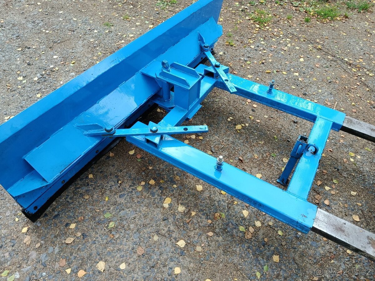 Radlice/pluh na sníh 195 cm – pro VZV, traktor, nakladač apo - 3
