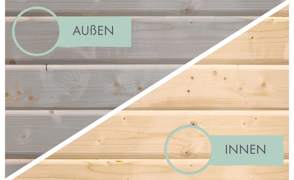 Zahradní domek Karibu Merseburg 6 342x244 cm - 3