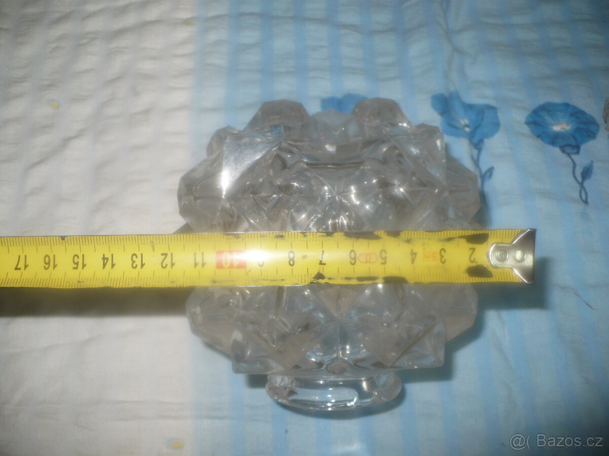 stropnice -skleněné 7 ks/lustr - 3