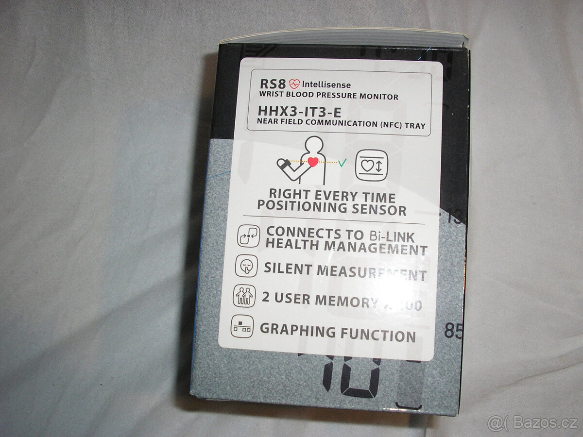 Tonometr OMRON RS8 s NFC/USB adaptérem - 3