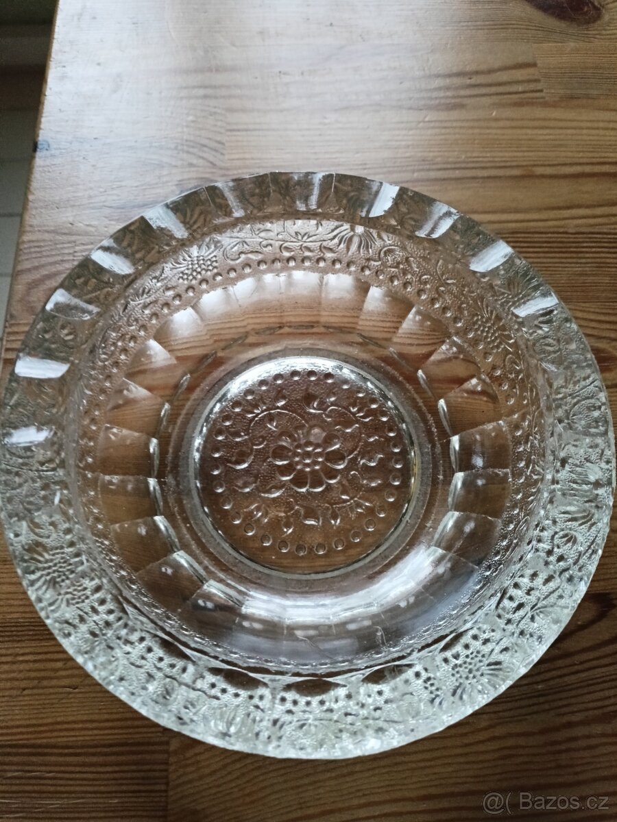 miska z broušeného skla - 3