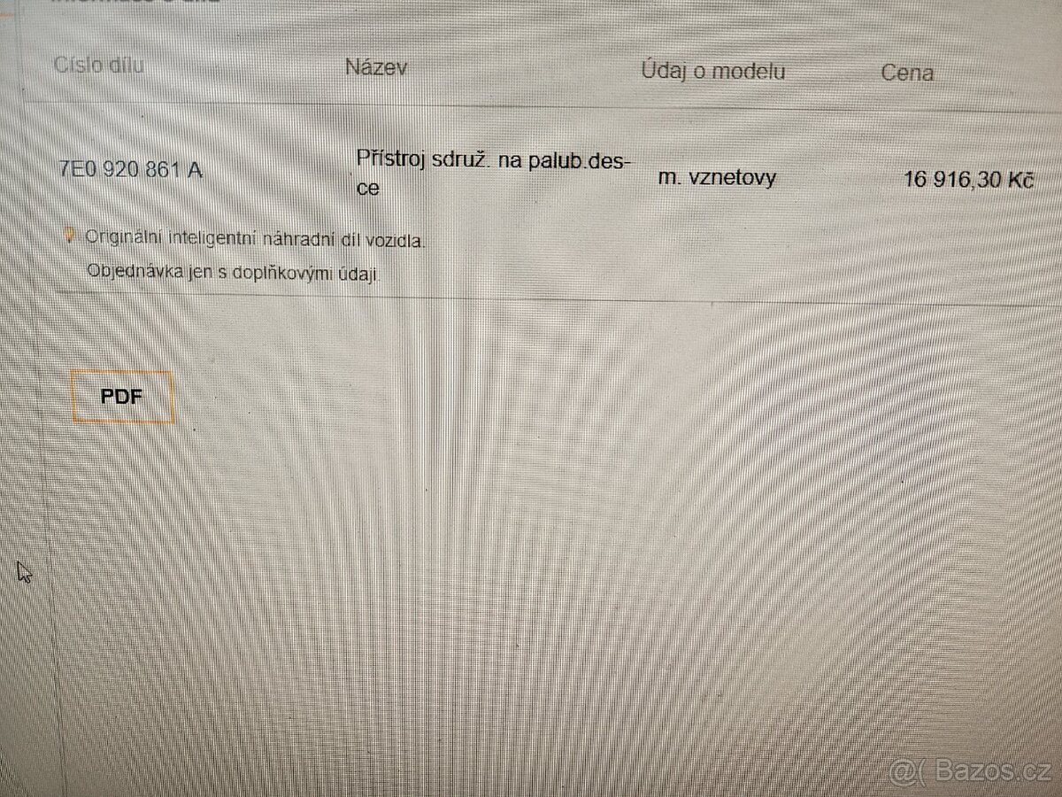 Budíky Transportér T6 - 3