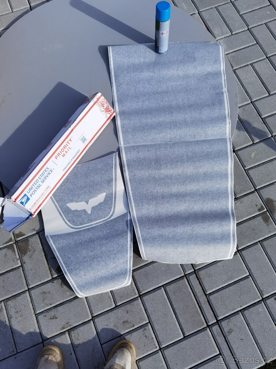 Corvette C6 - Folie/samolepka na kapotu - 3