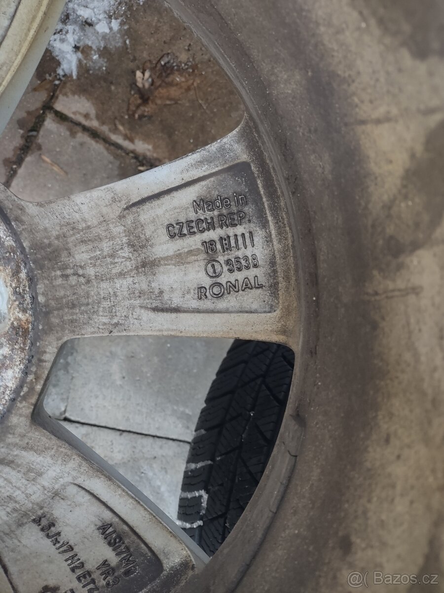 ALU kola 5x112 R17 - 3