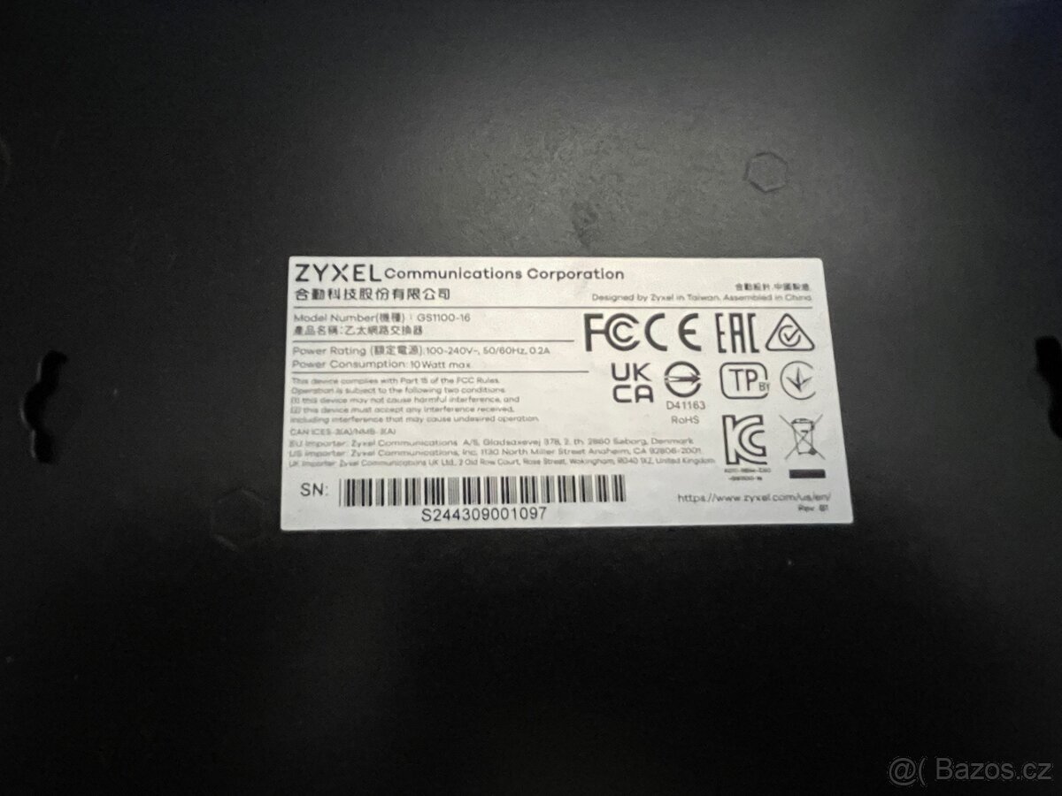 Switch Zyxel GS110-16 - 3