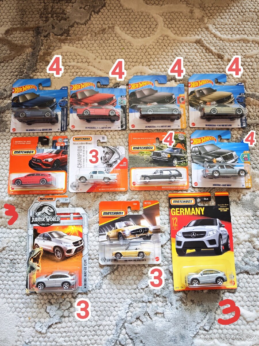 Hotwheels nemecké auta - 3