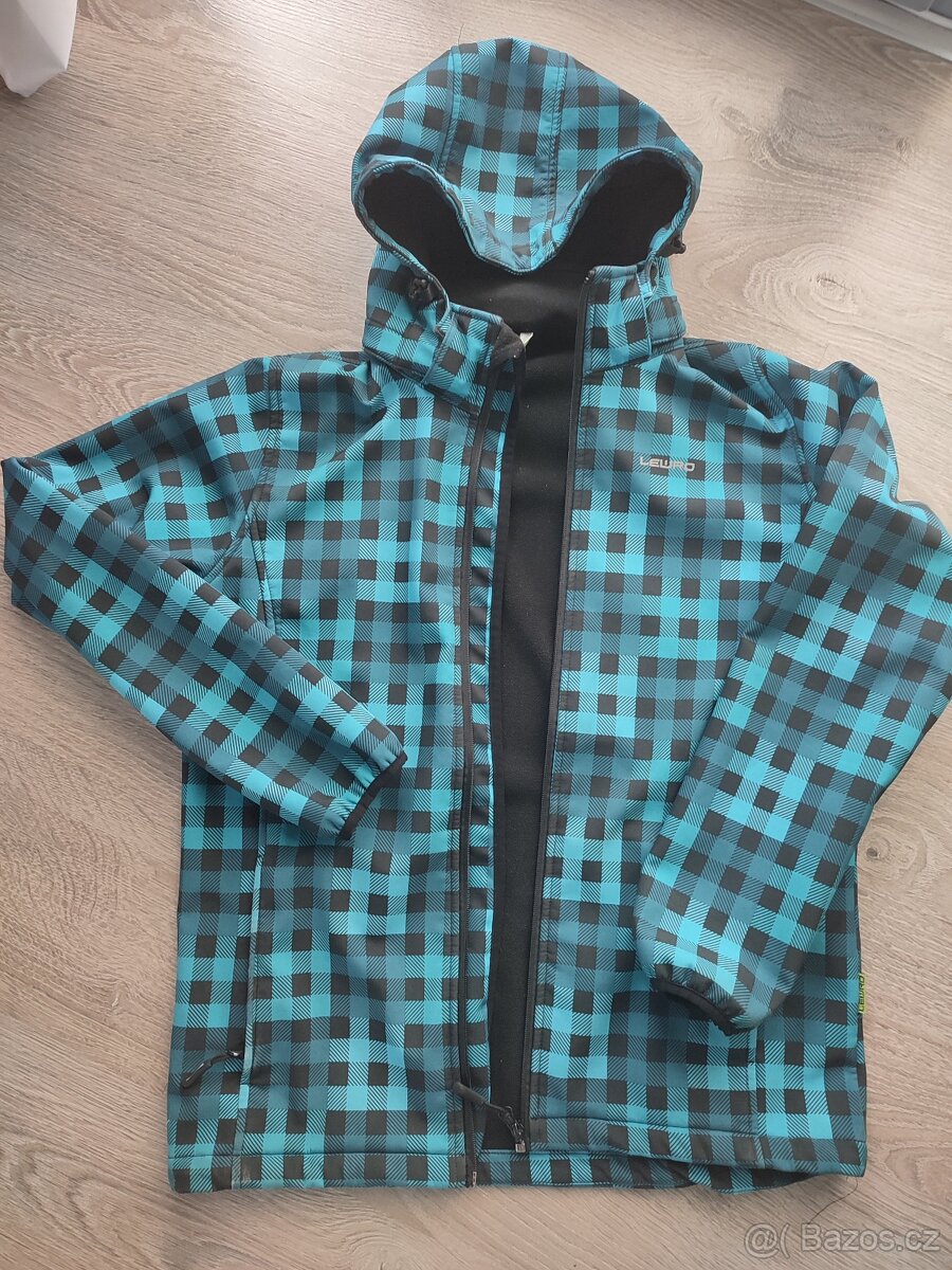 Softshellová bunda LEWRO, vel. 164-170 - 3