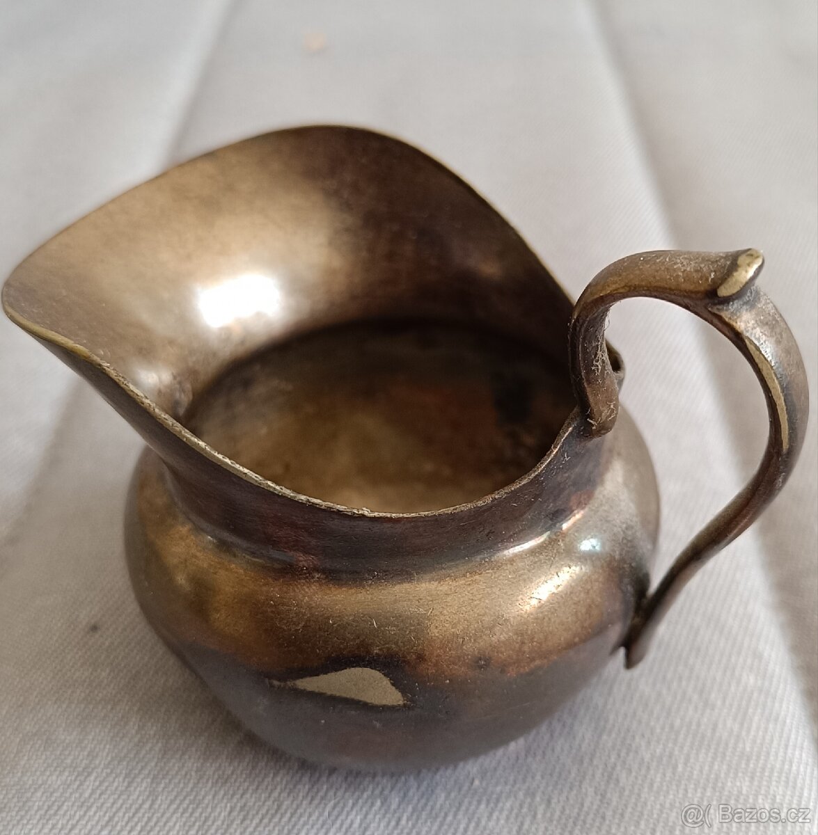Malý plechový džbánek značky Christofle. - 3