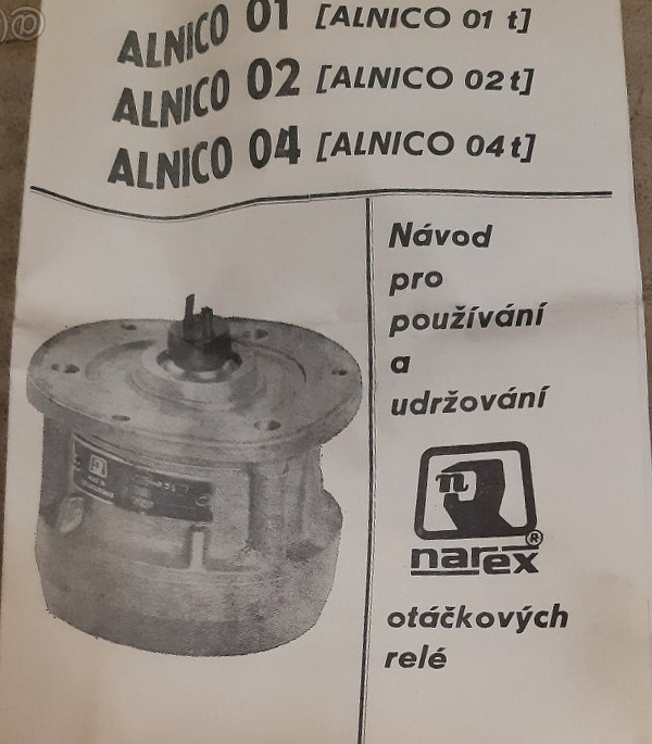 Alnico 01 - otáčkové relé - 3