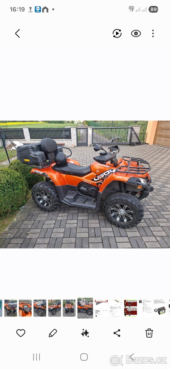 Cf moto hladiator 450 - 3