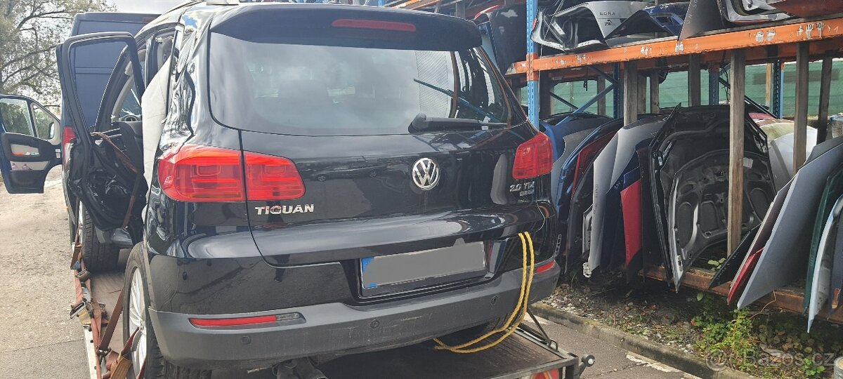 VW volkswagen tiguan 2,0tdi, 103kw, 4x4, náhradní dily - 3